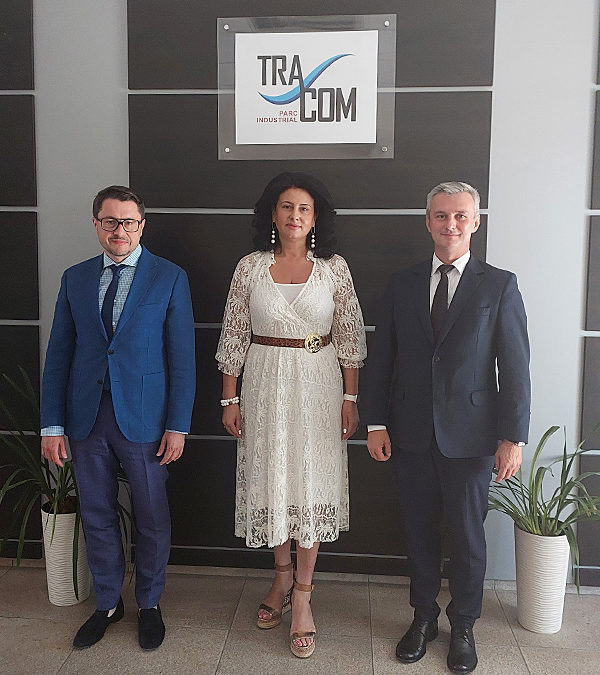 Reprezentanții ambasadei Republicii Polone în Republica Moldova au vizitat Parcul Industrial „TRACOM”
