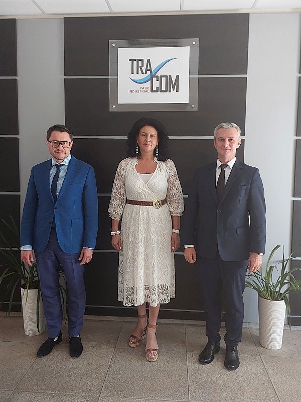 Reprezentanții ambasadei Republicii Polone în Republica Moldova au vizitat Parcul Industrial „TRACOM”
