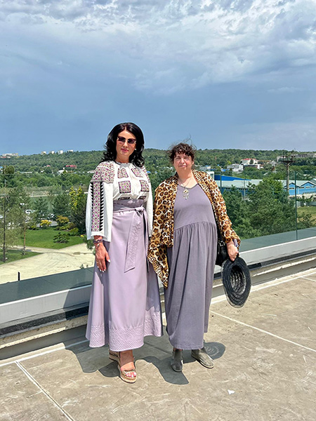 Vizita Ambasadoarei Austriei în Republica Moldova, Stella AVALLONE la PI "TRACOM"