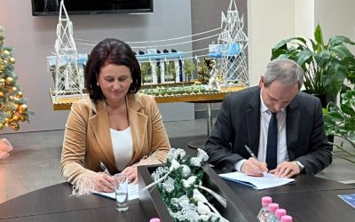 Semnarea Acordul de parteneriat între SA „TRACOM” și Instituţia Publică Universitatea Tehnică a Moldovei (UTM)